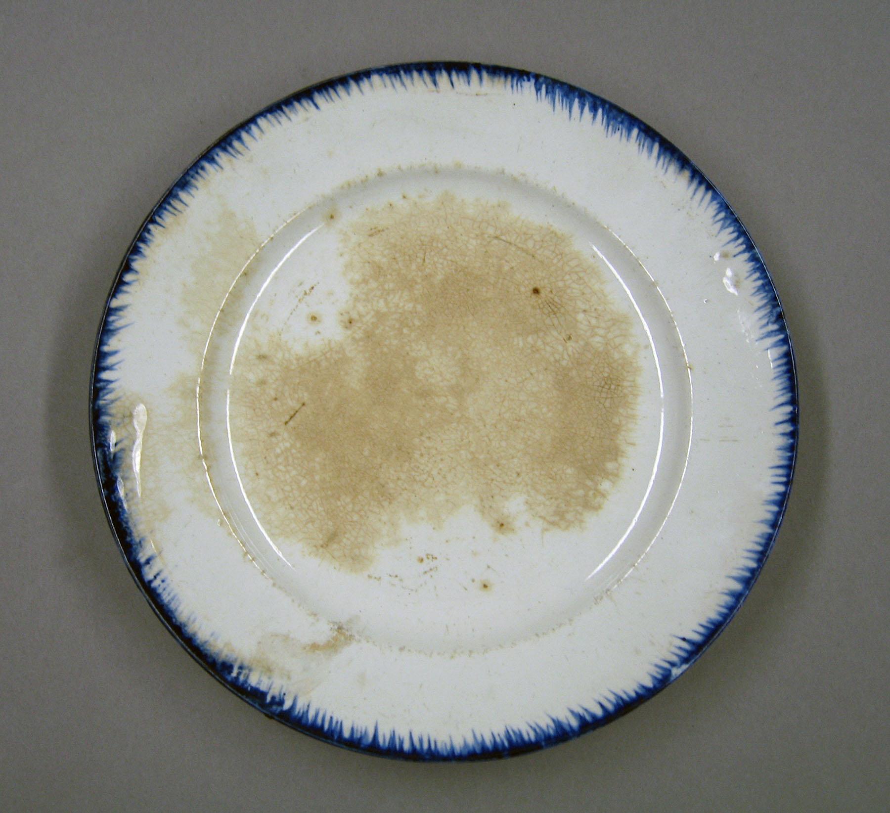 1969.0799.002 Moore Brothers Pearlware plate