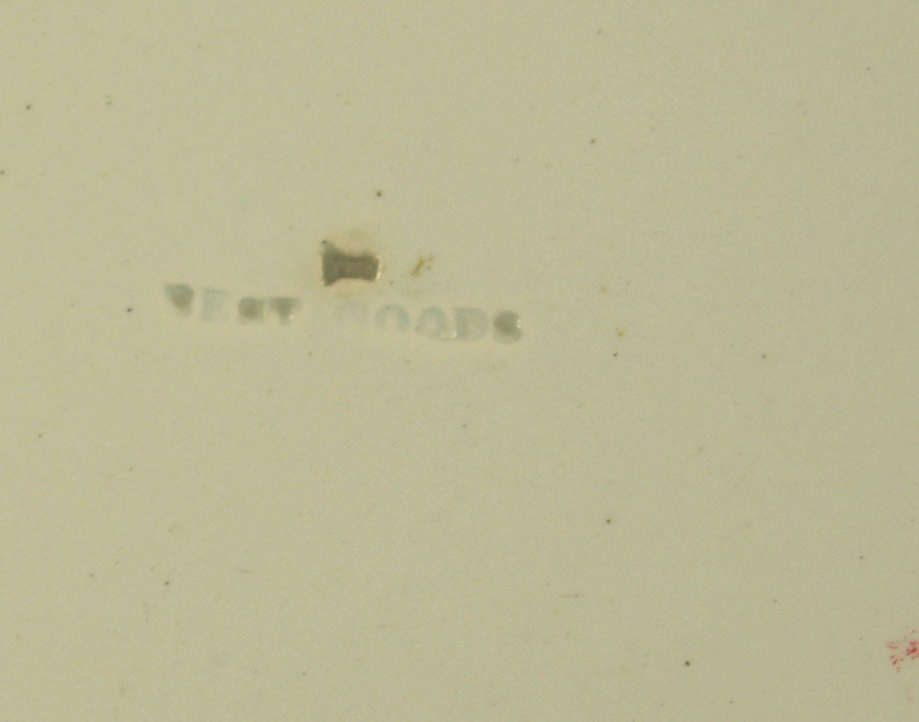 1969.0810 Pearlware soup plate (detail)