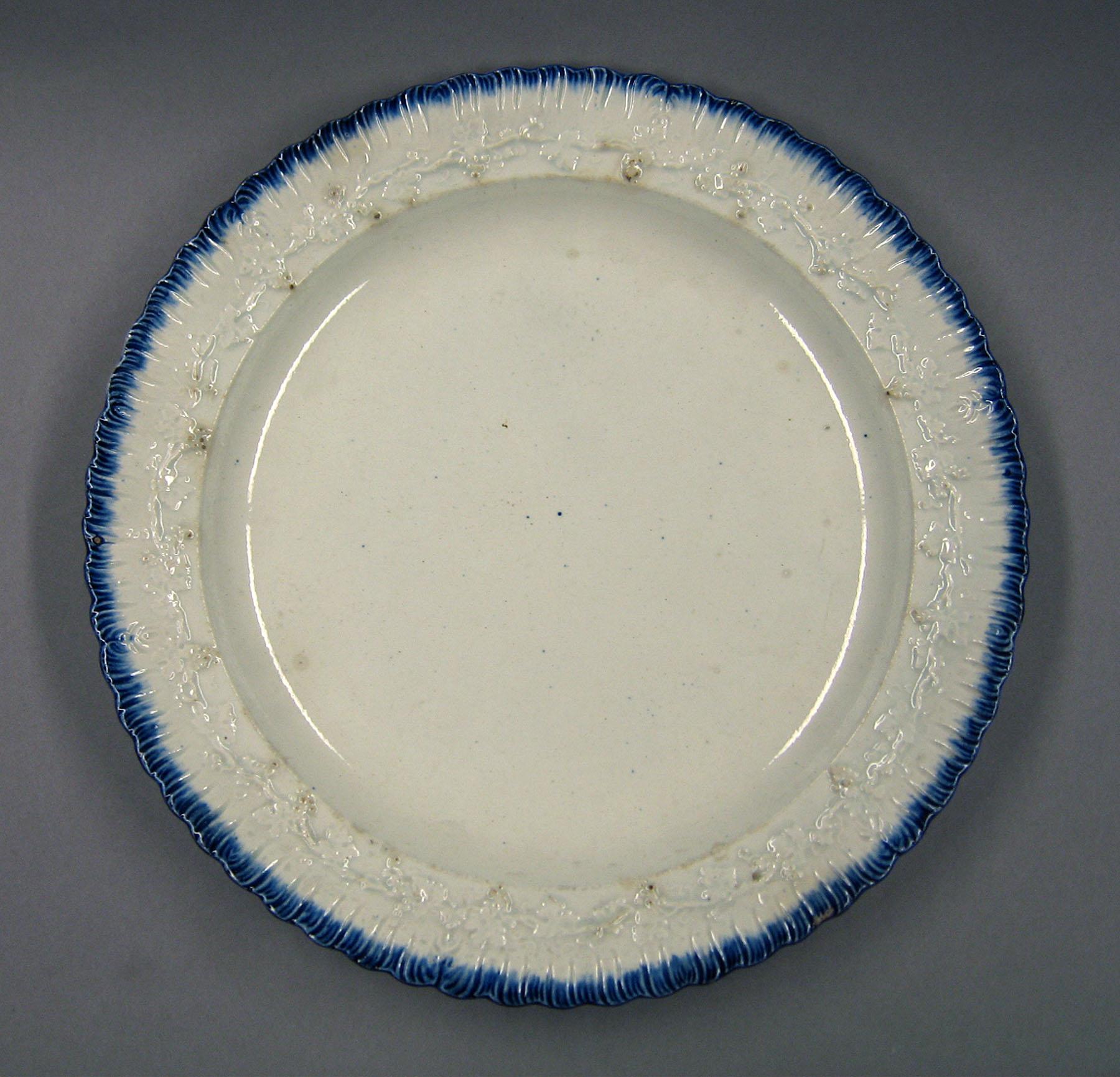 1969.0811 Pearlware Enoch Wood & Sons marked plate