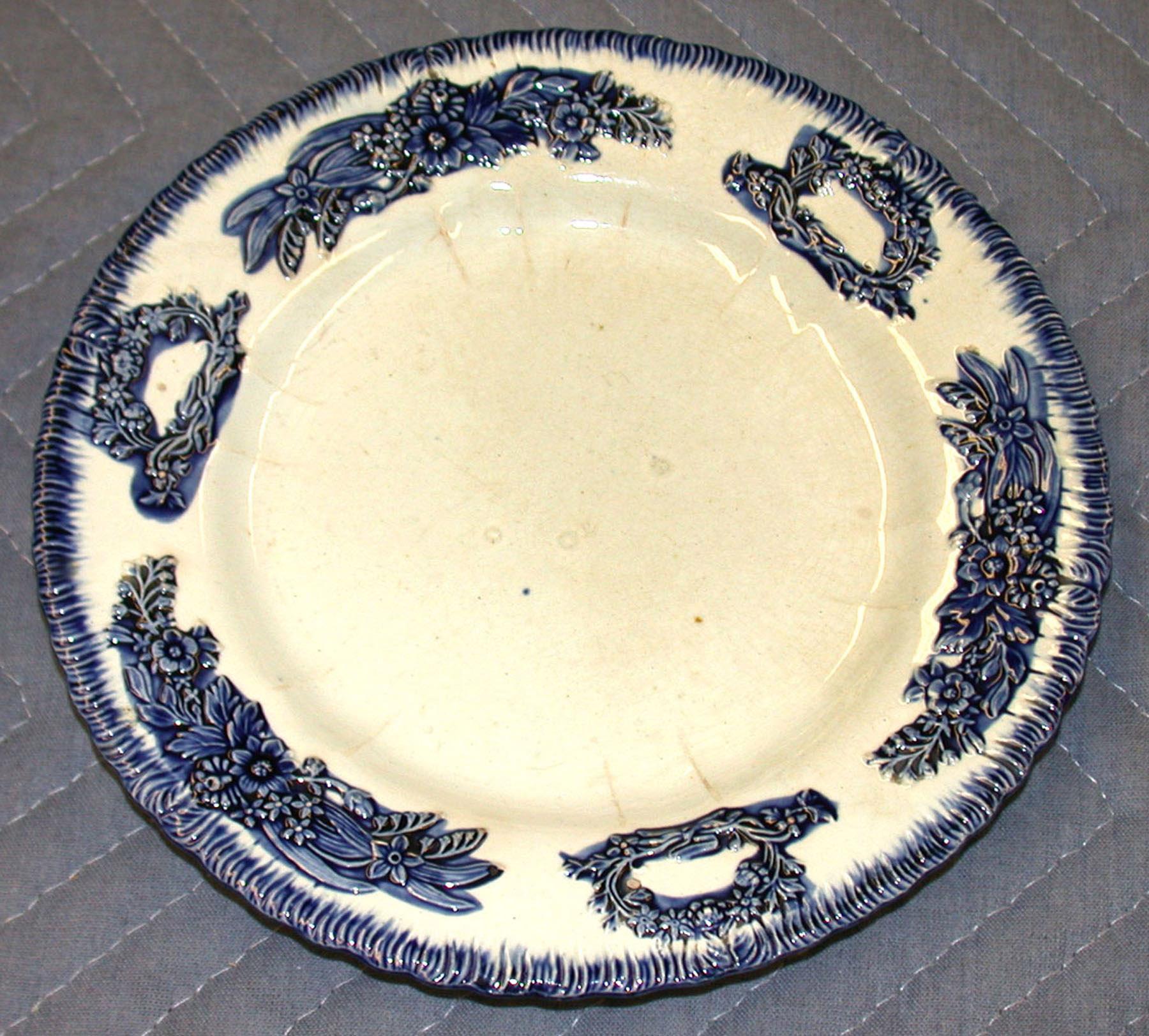 1969.0814.004 Pearlware Adams plate
