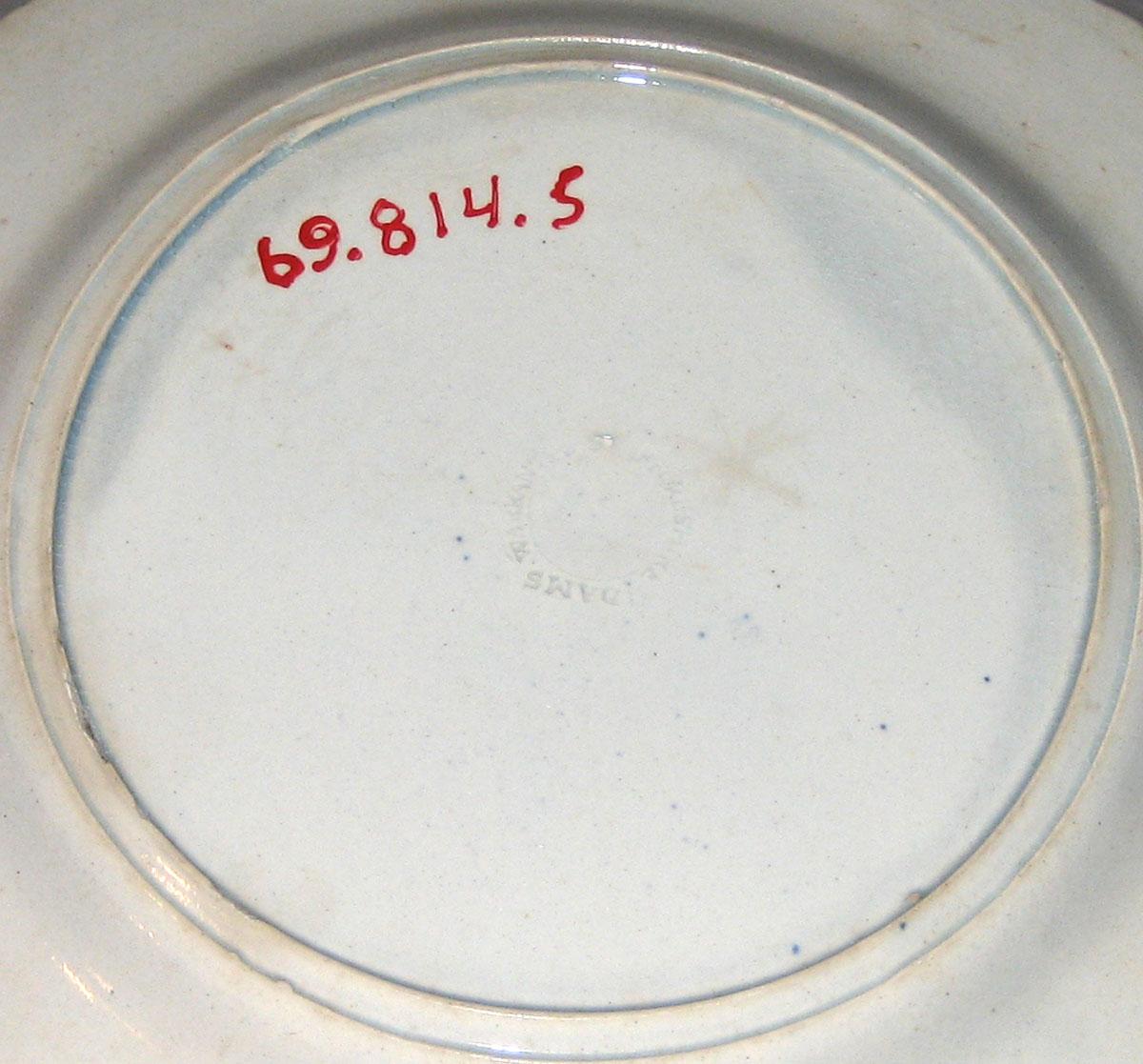 1969.0814.005 Plate (underside)