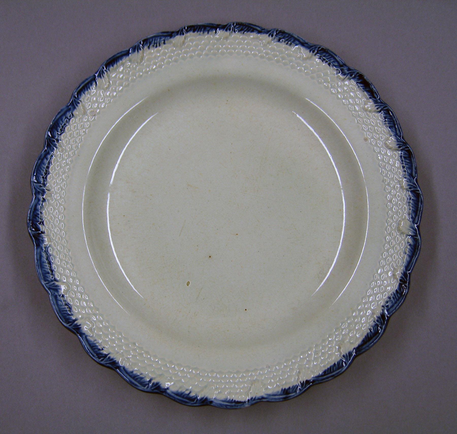 1969.0815.001 Adams Pearlware Plate