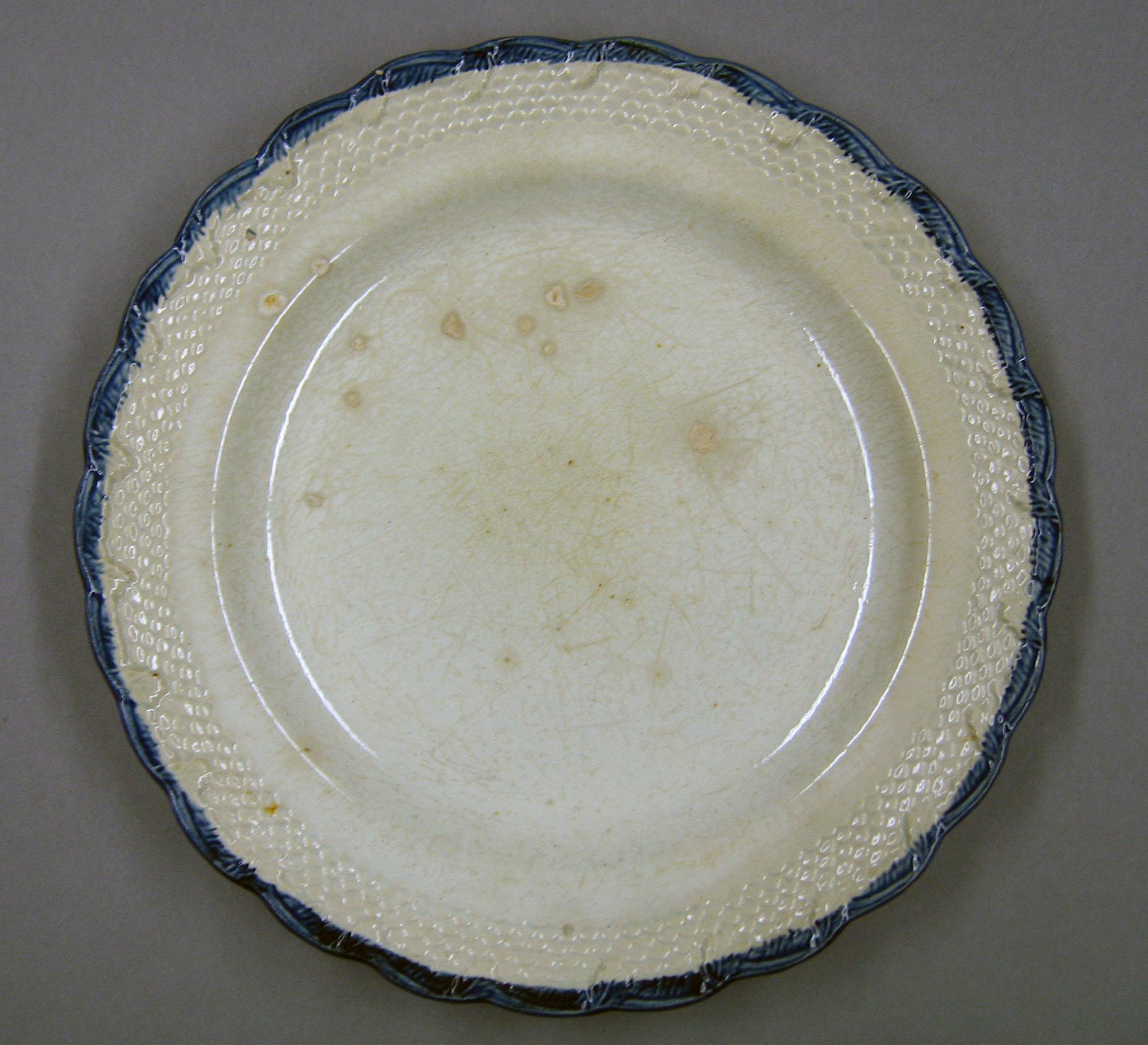 1969.0815.006 Adams Pearlware Plate