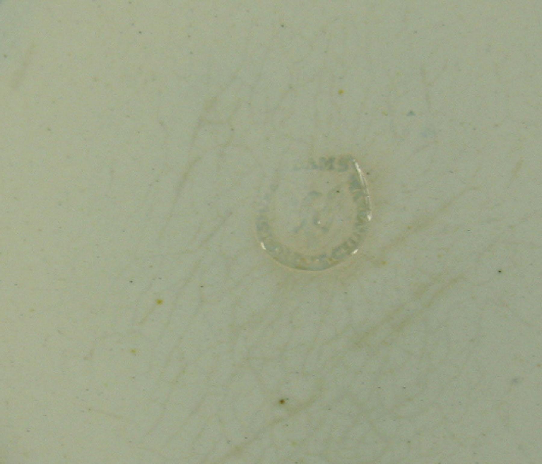 1969.0815.006 Adams Pearlware Plate (detail)