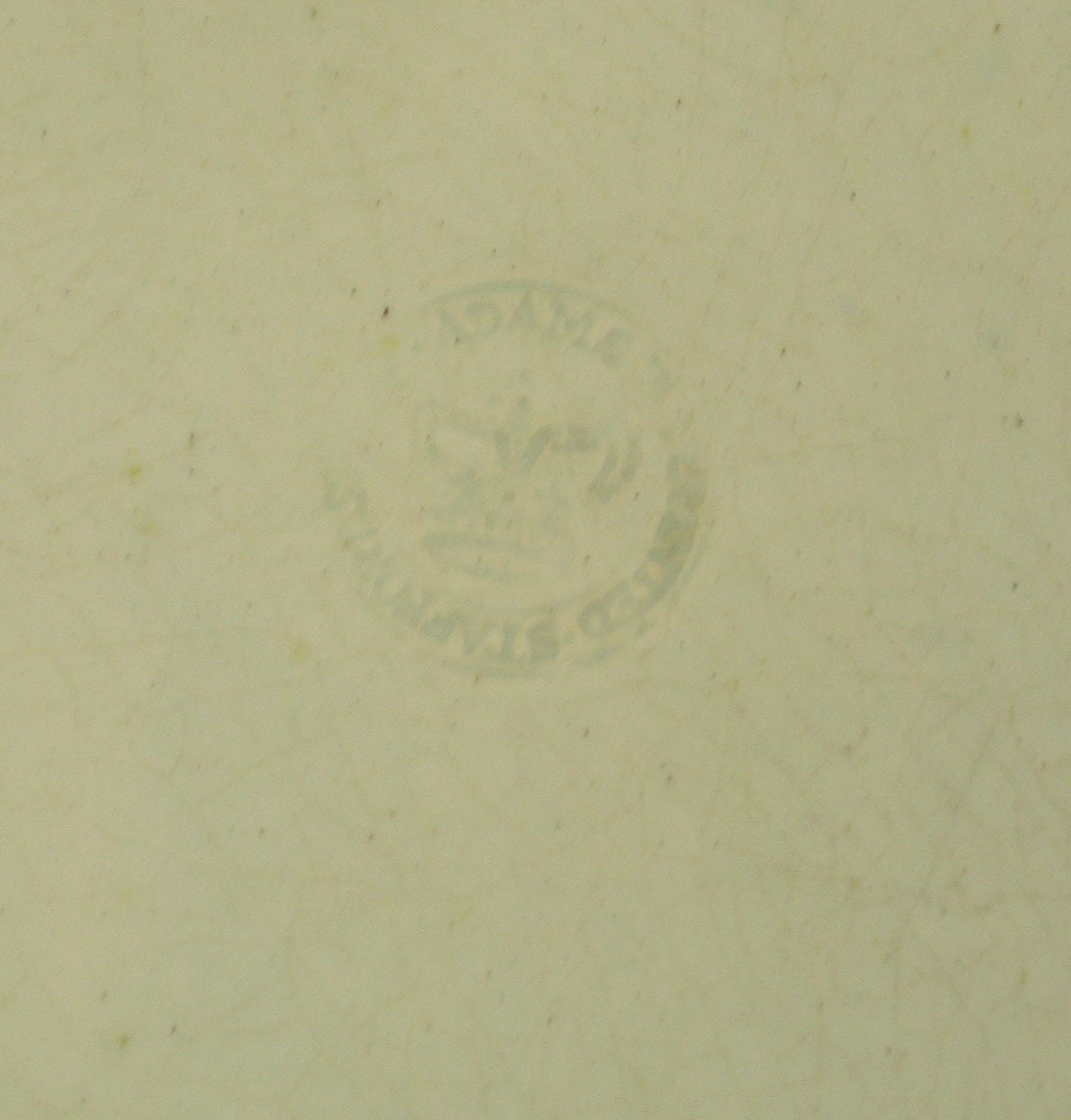 1969.0816.001 Adams pearlware plate (detail)