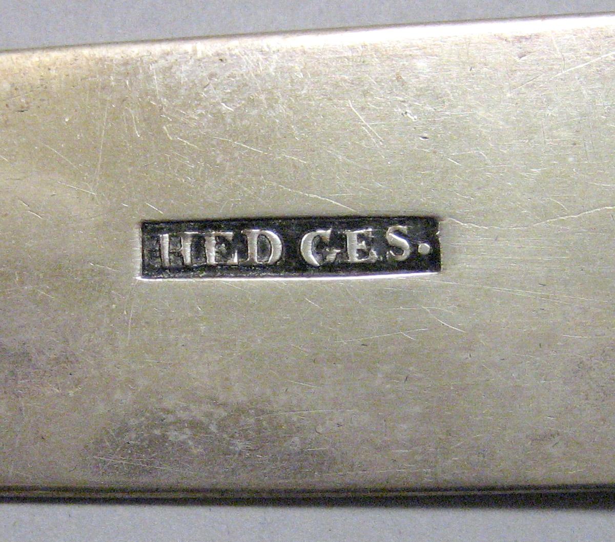 1969.0819 Silver Spoon mark