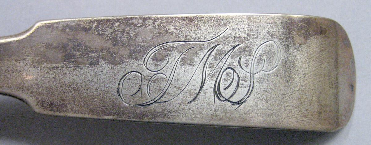 1969.0820 Silver Spoon engraving