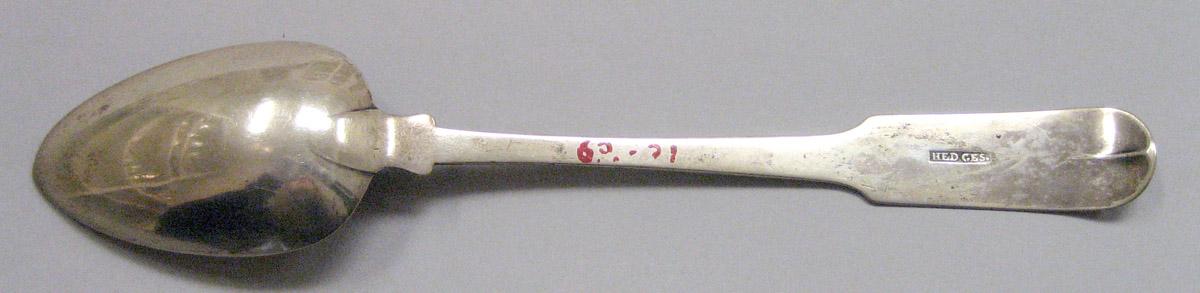 1969.0821 Silver Spoon underside