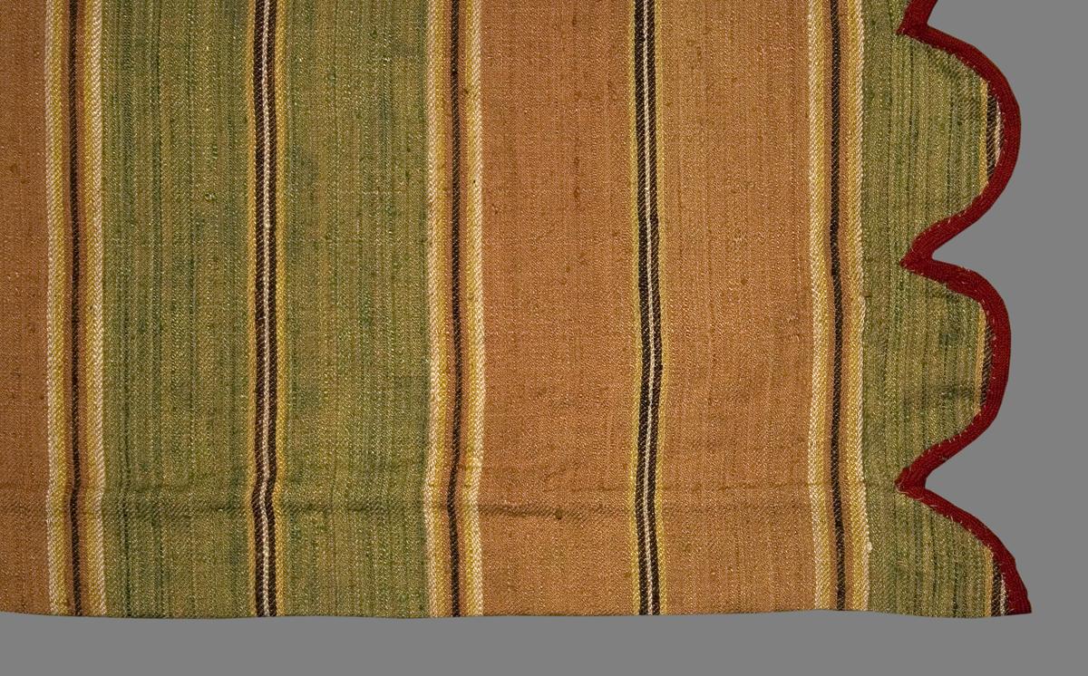 1969.0830.002 Window Hanging, Side Curtain, Edge Detail