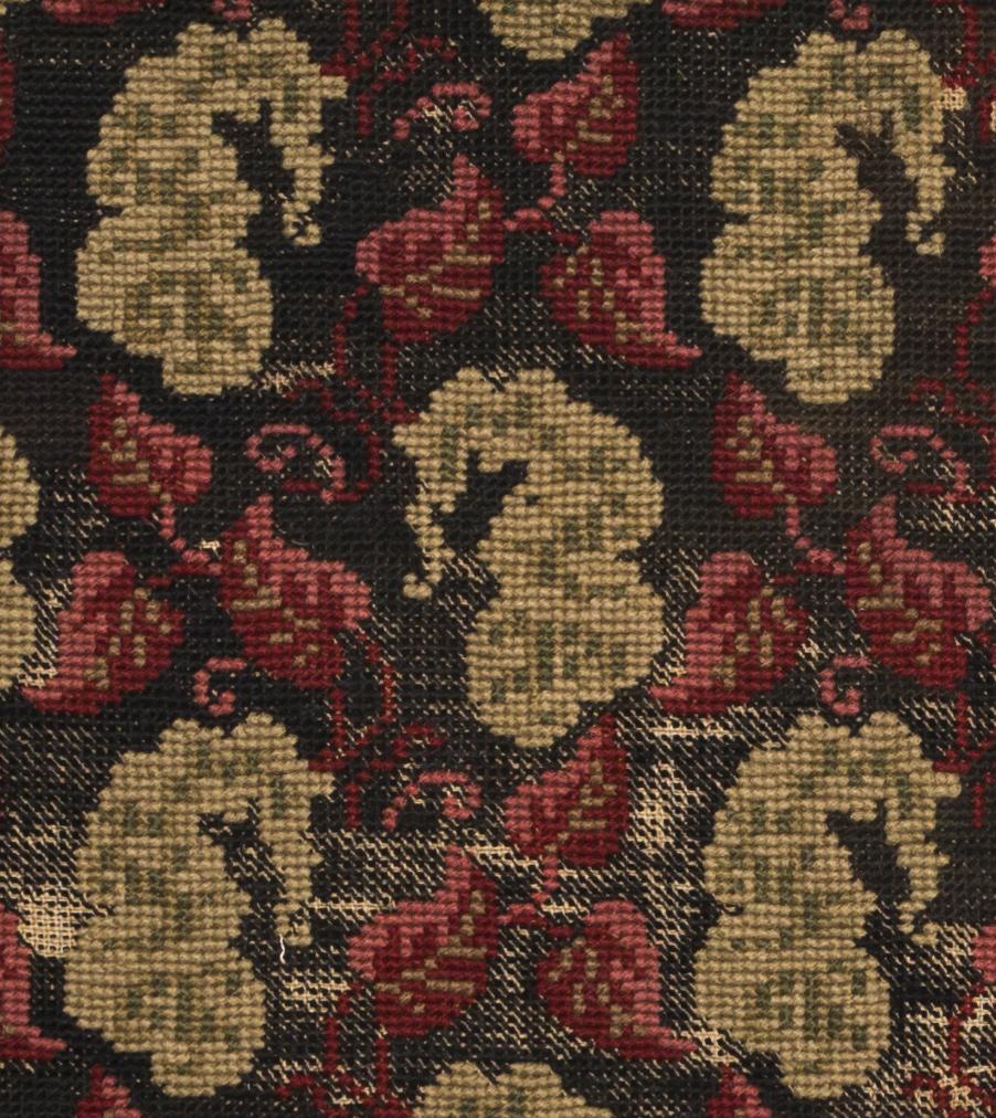 1969.0831.001 Chair seat cover, detail 3