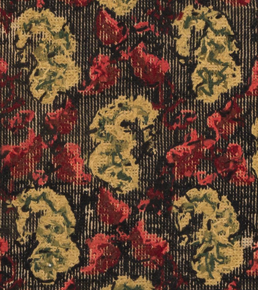 1969.0831.001 Chair seat cover, reverse, detail 3