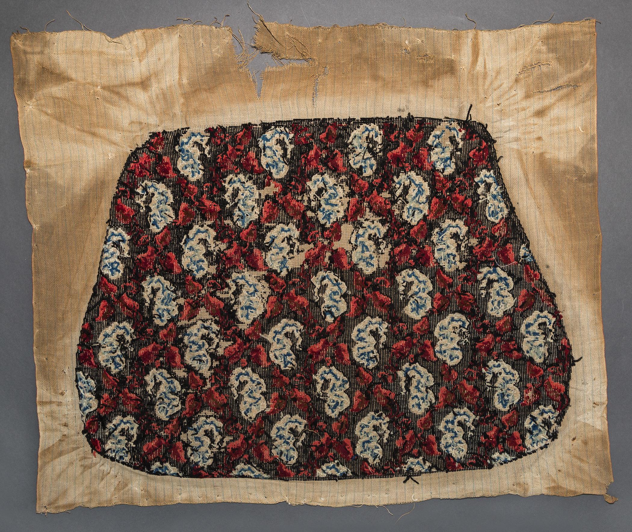 1969.0831.002 Chair seat cover, view 2, reverse