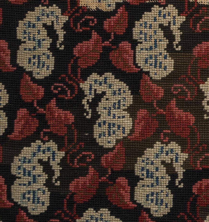 1969.0831.002 Chair seat cover, detail 3