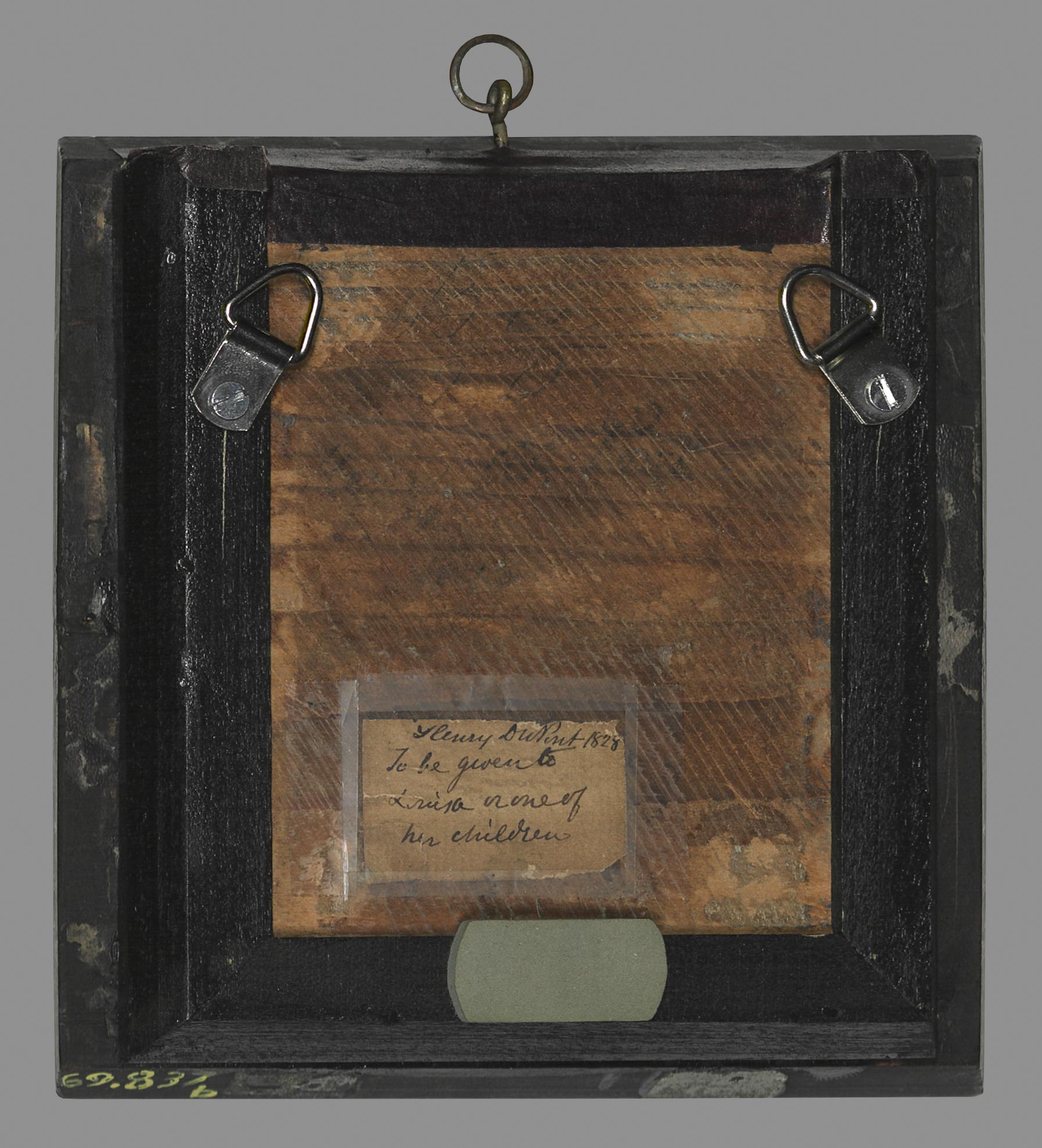 1969.0837 B Frame, C Backboard, view 3, reverse