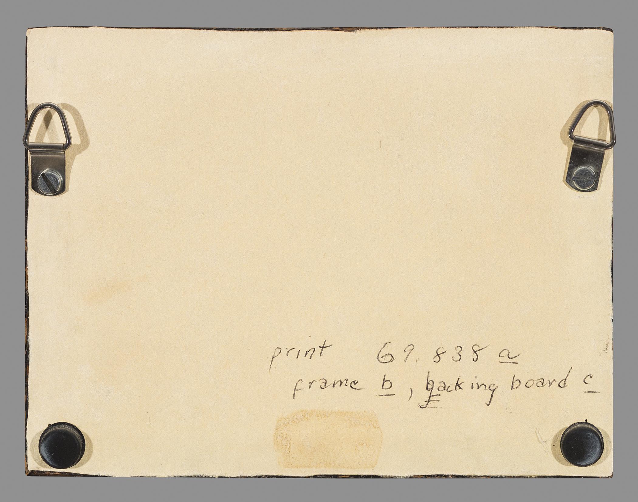 1969.0838 B Frame, view 1, reverse
