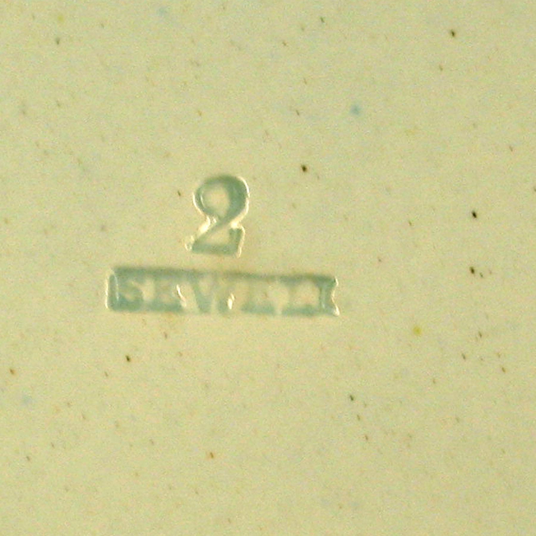 1969.0867.001 Pearlware plate (detail)