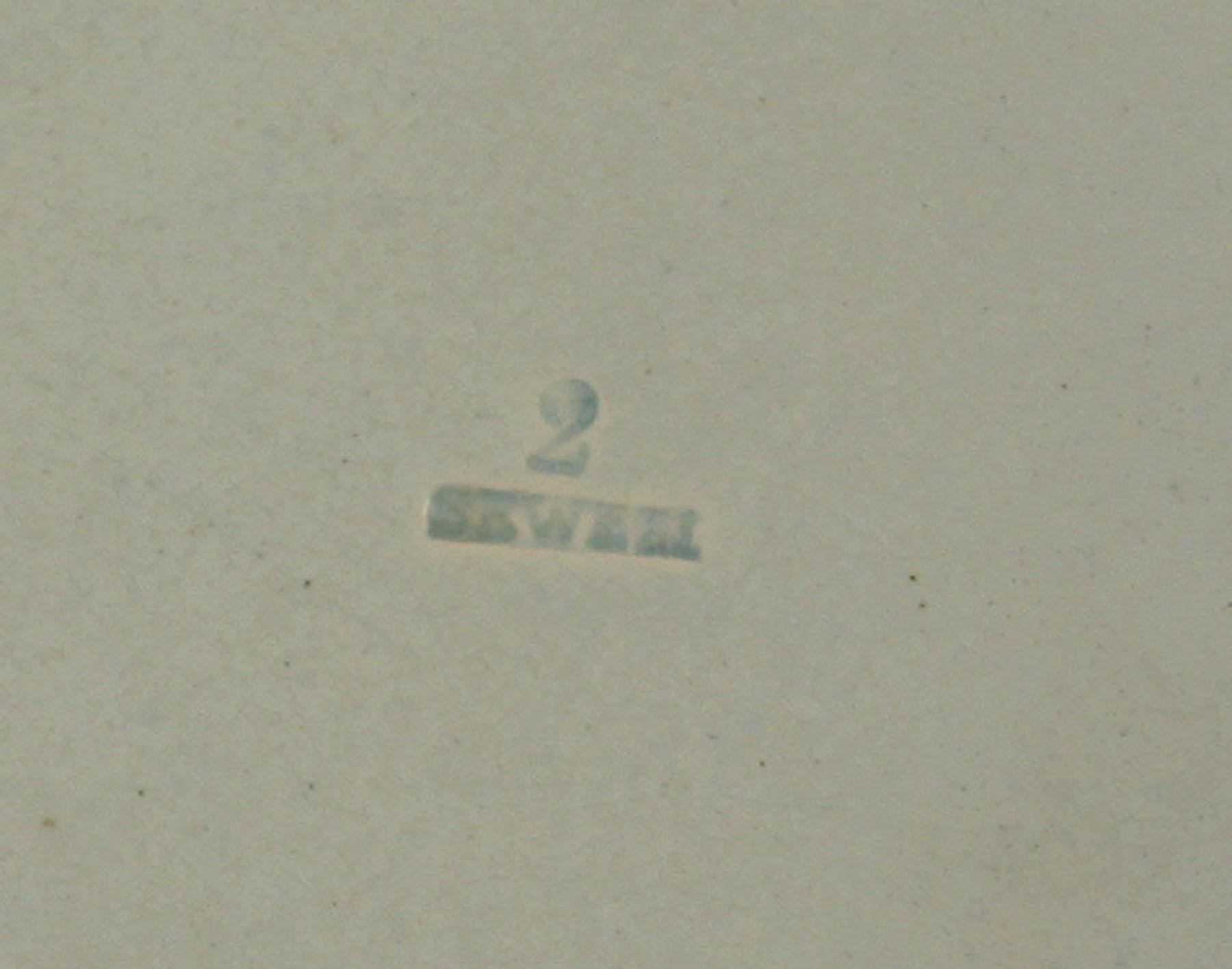 1969.0867.002 Sewell pearlware plate (detail)