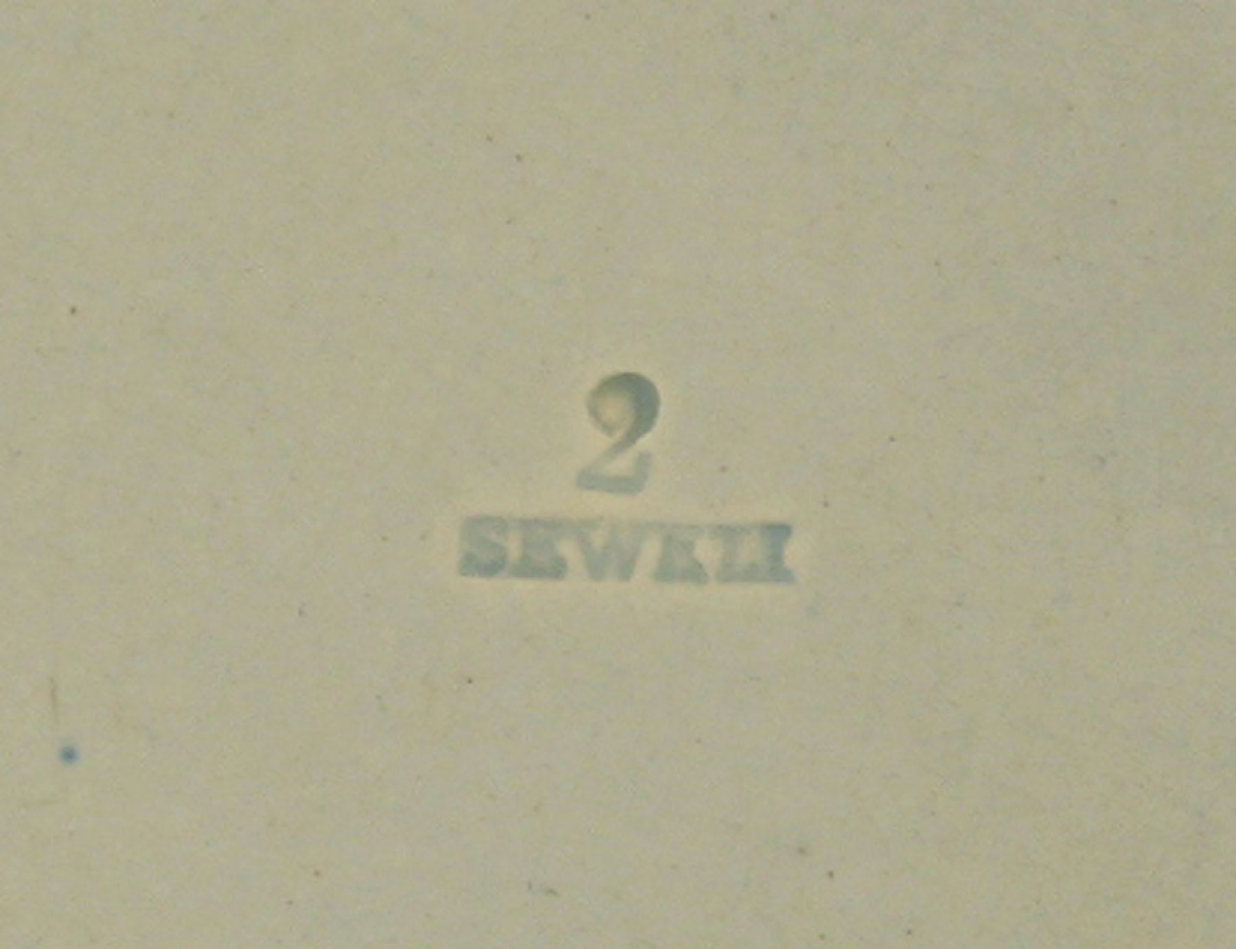 1969.0867.003 Sewell pearlware plate (detail)