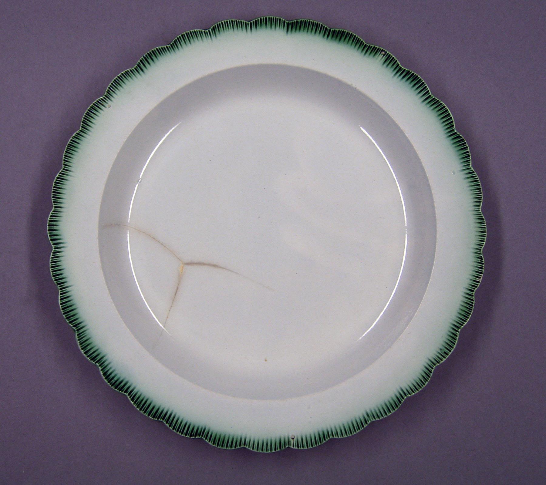 1969.0867.004 Sewell Pearlware Plate