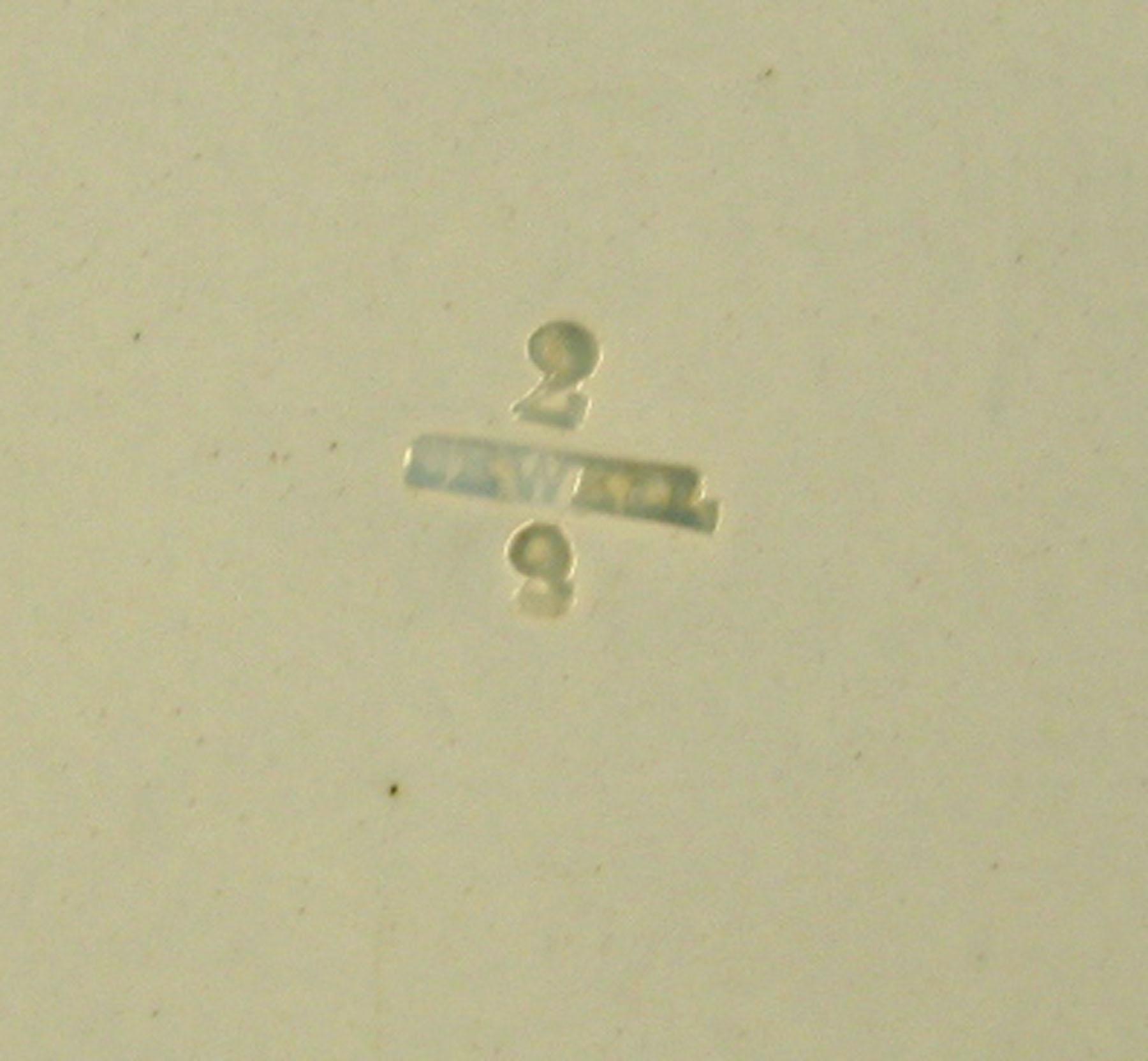 1969.0867.005 Pearlware plate (detail)