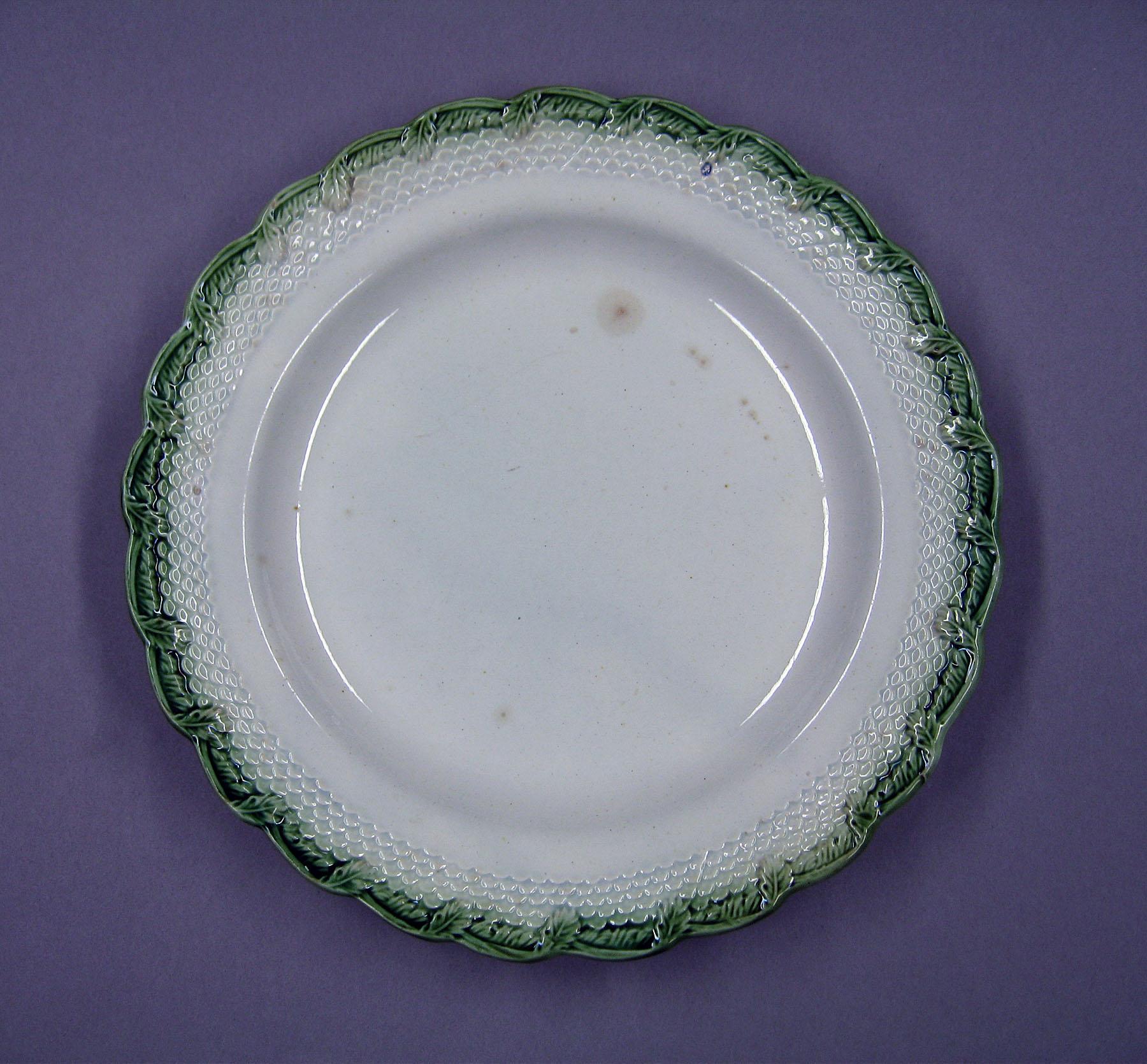 1969.0870.002 Adams Pearlware Plate
