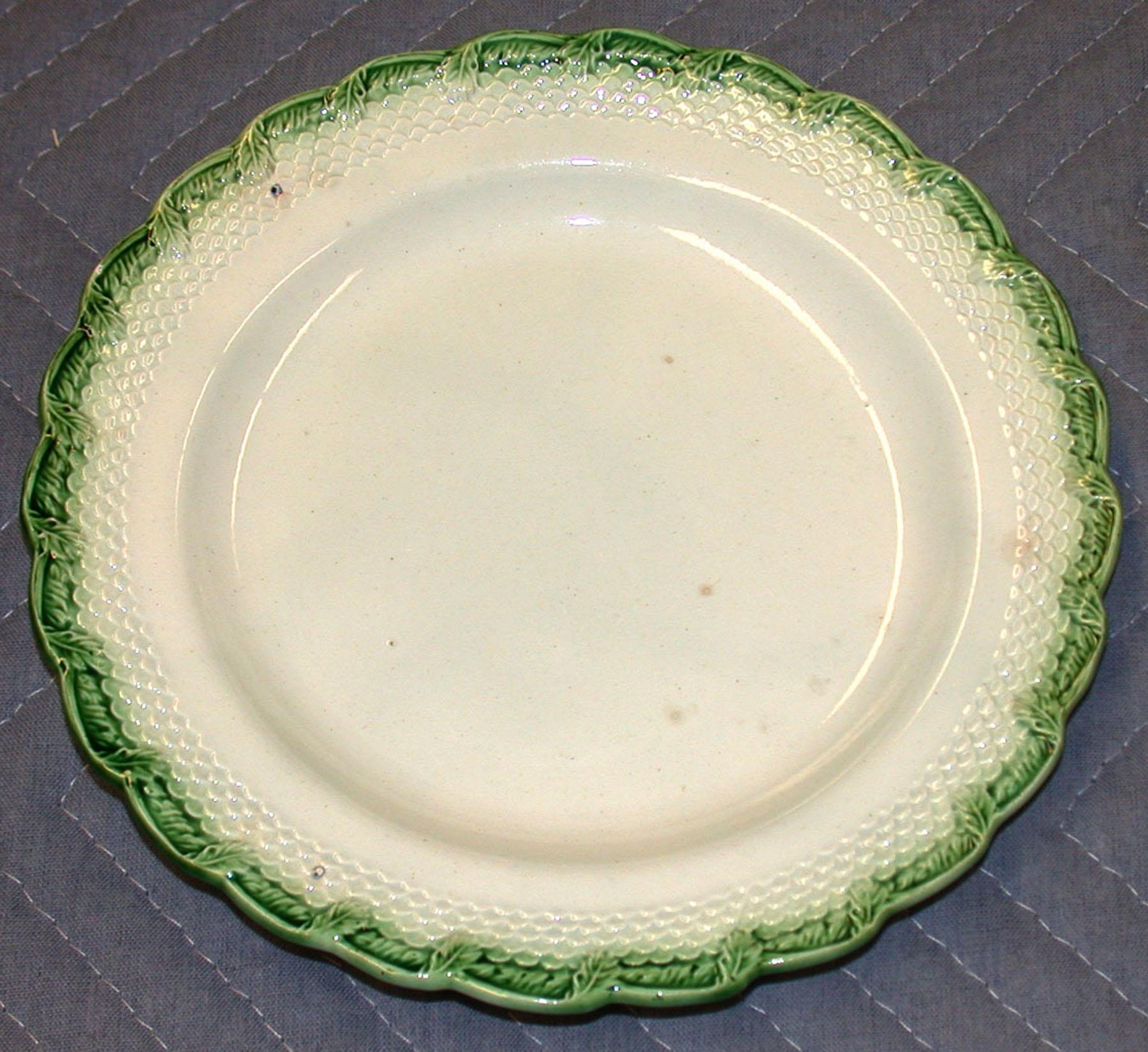1969.0870.003 Pearlware Adams plate