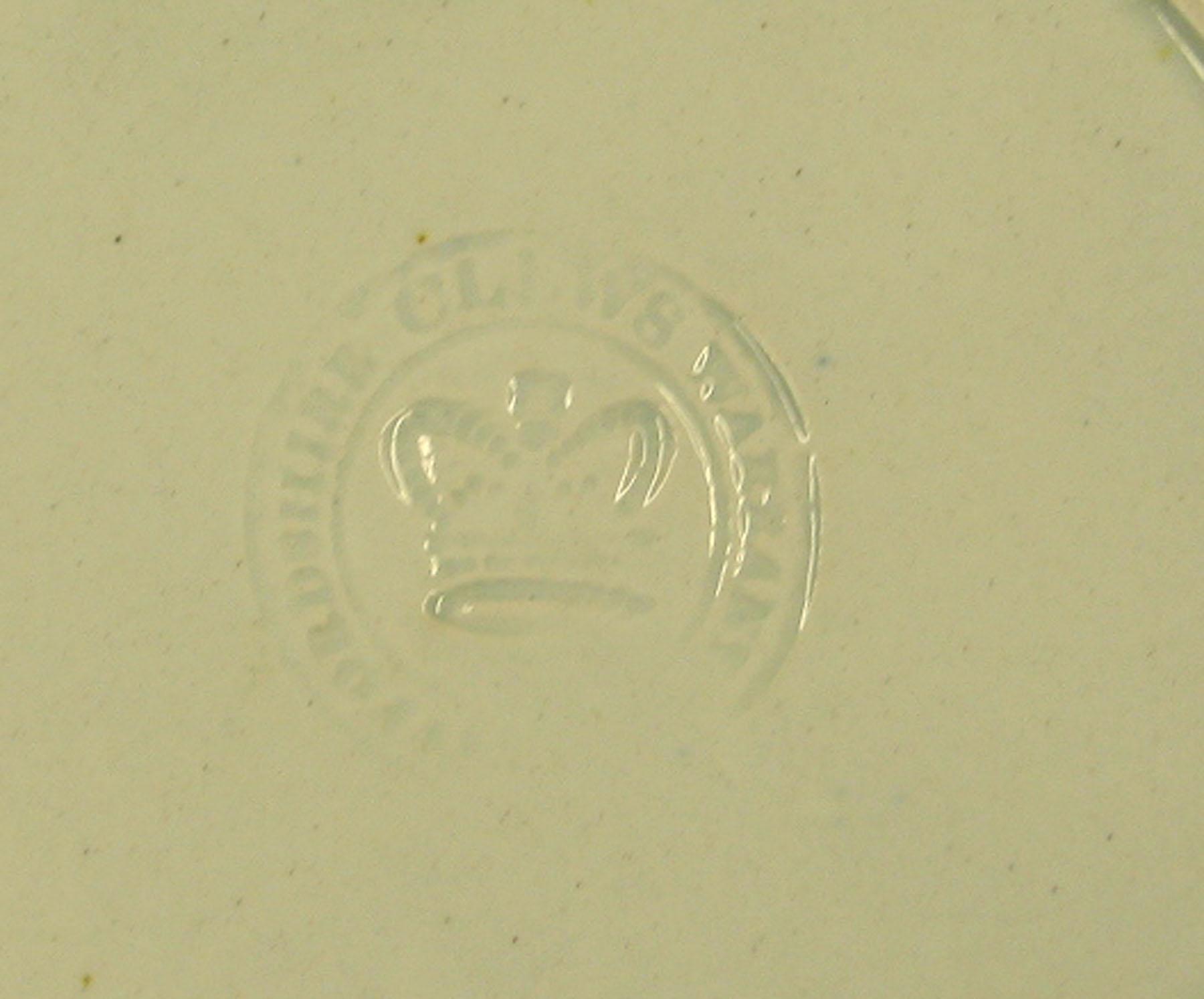 1969.0872 Clews pearlware plate (detail)