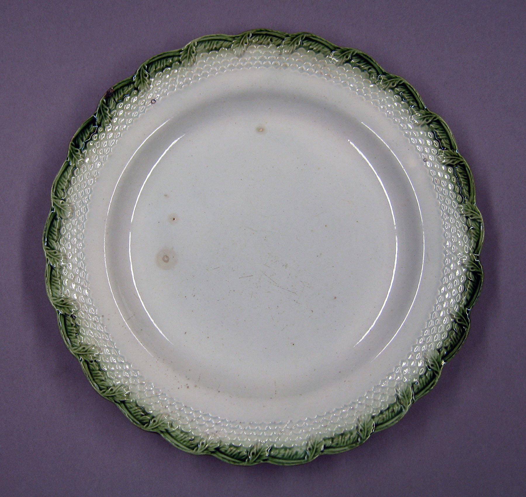 1969.0873 Adams pearlware plate