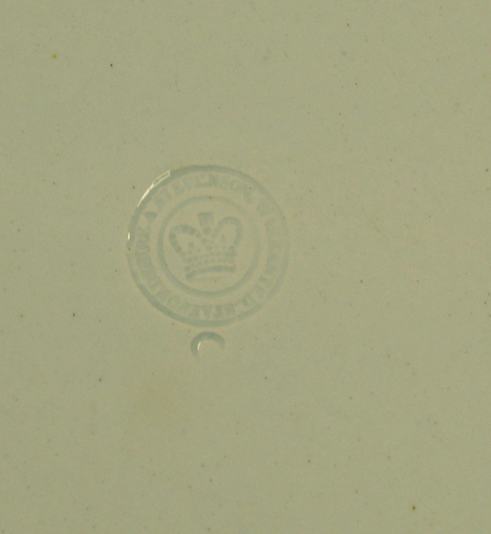 1969.0882 Stevenson Pearlware plate (detail)