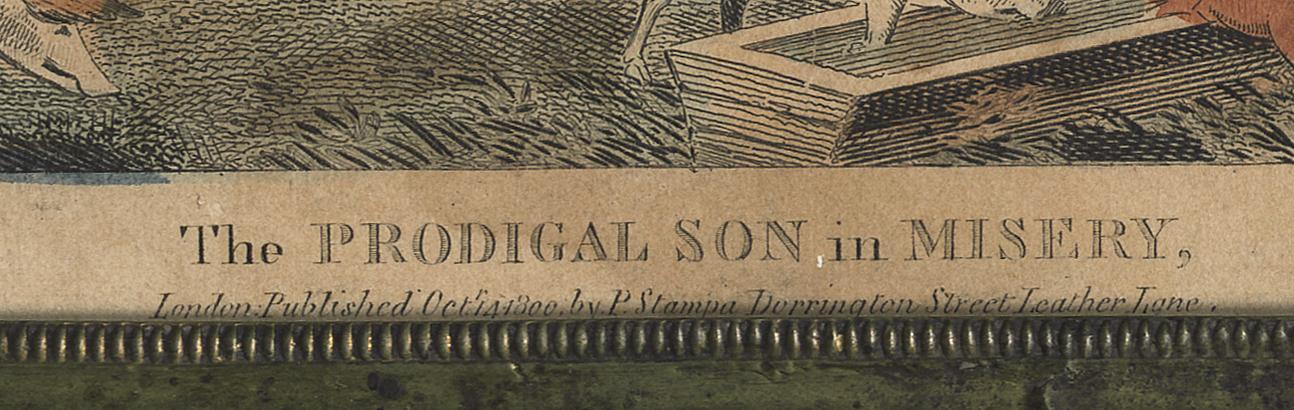 1969.0897 A Print, B Frame, detail 1