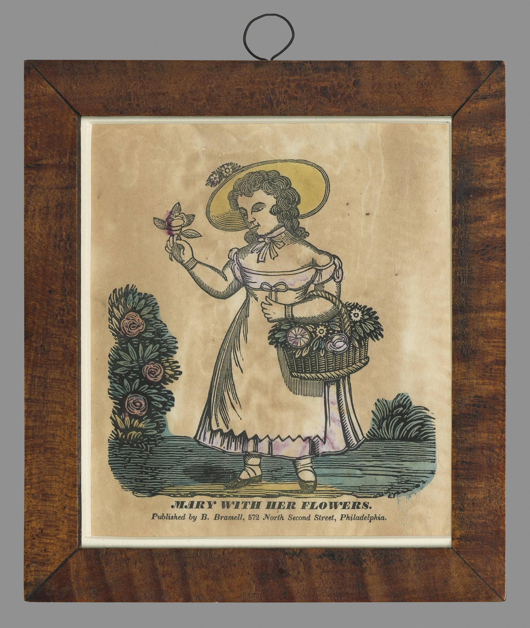1969.0900 A Print, B Frame, view 1