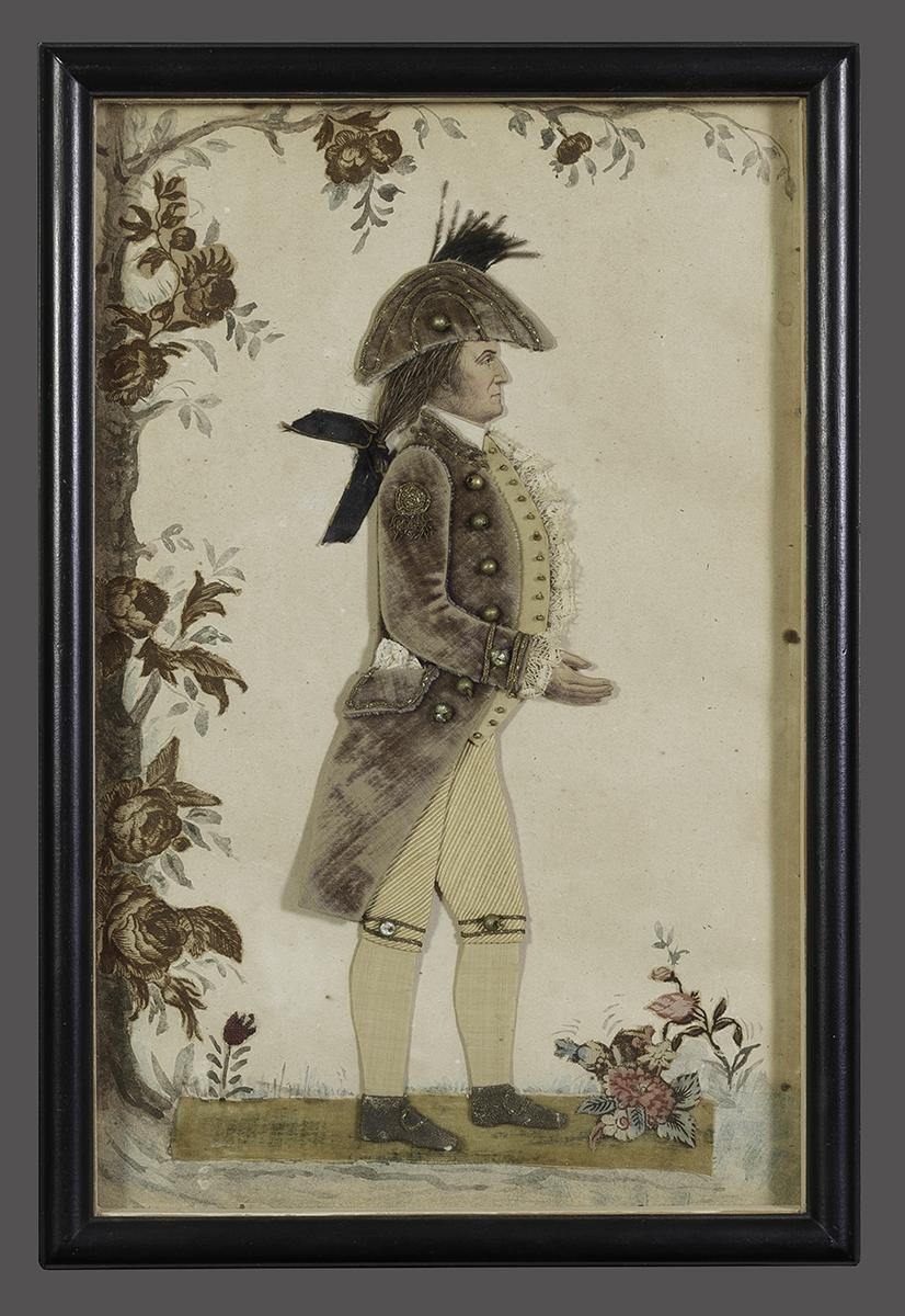 1969.0901 A Dressed Print and Frame
