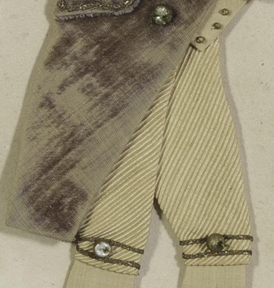 1969.0901 A Dressed Print. Detail 7