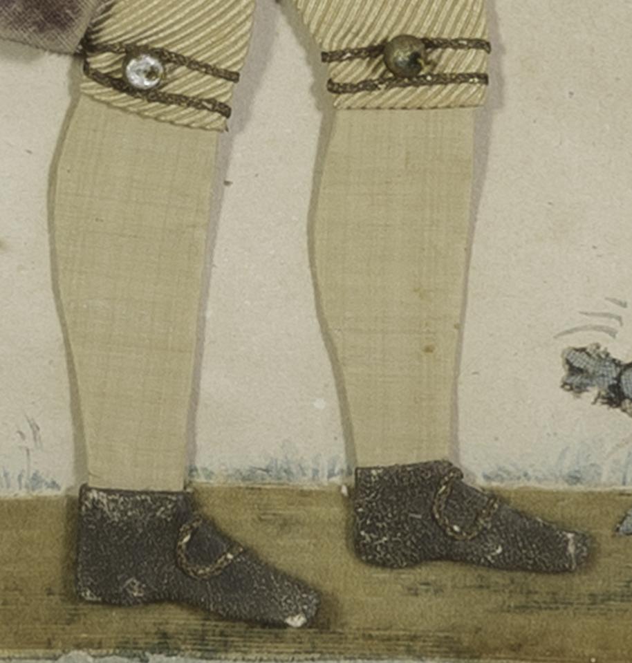 1969.0901 A Dressed Print. Detail 8