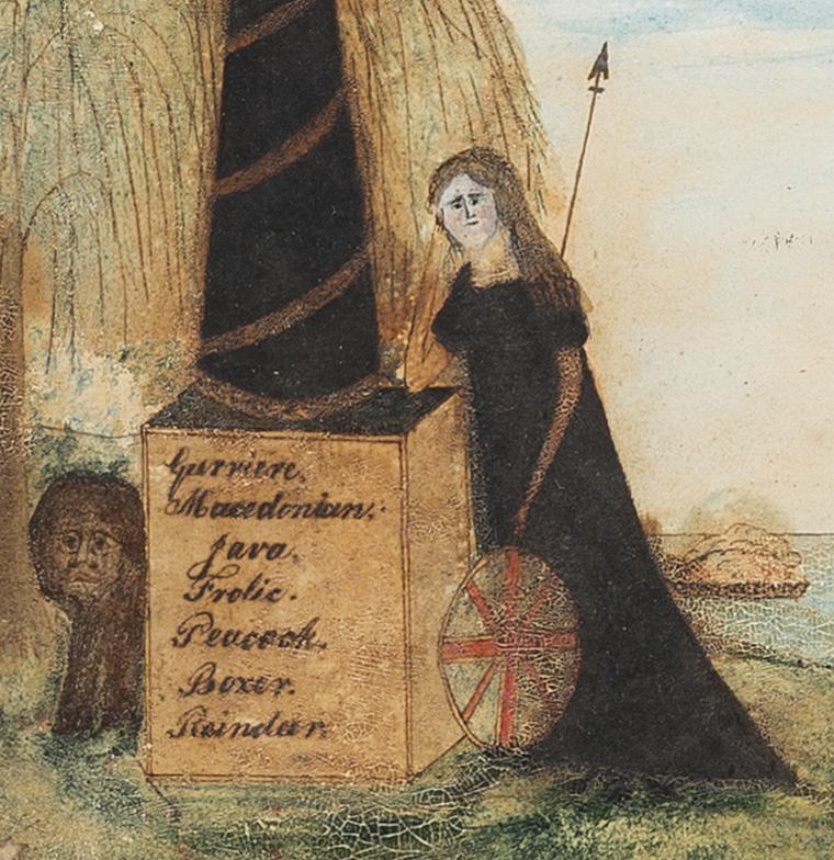 1969.0903 A Drawing, detail 2