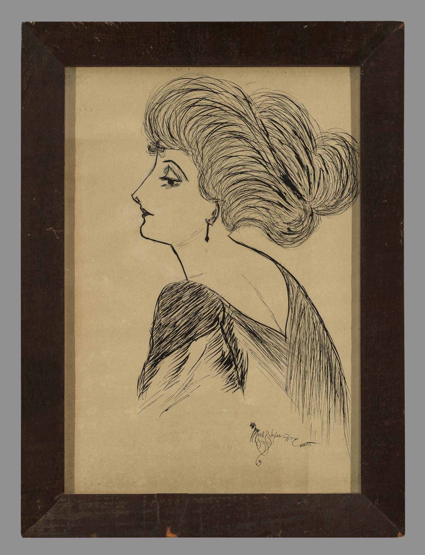 1969.0911 A Drawing, B Frame, view 1