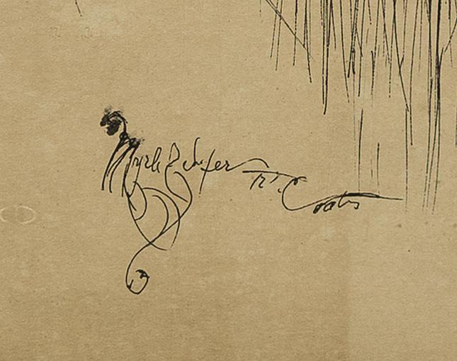 1969.0911 A Drawing, detail 1
