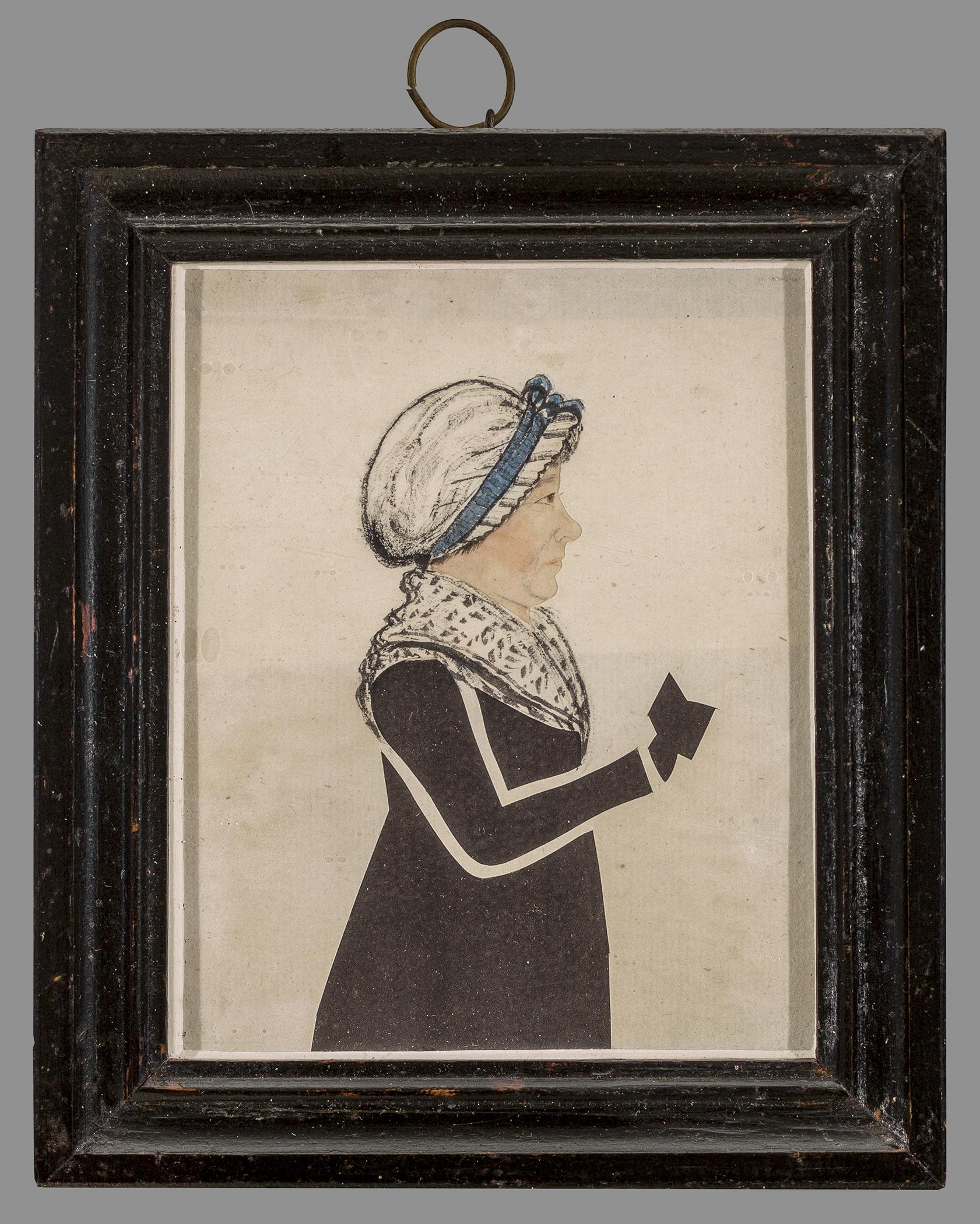 1969.0954.001 A Silhouette, B Frame, view 1