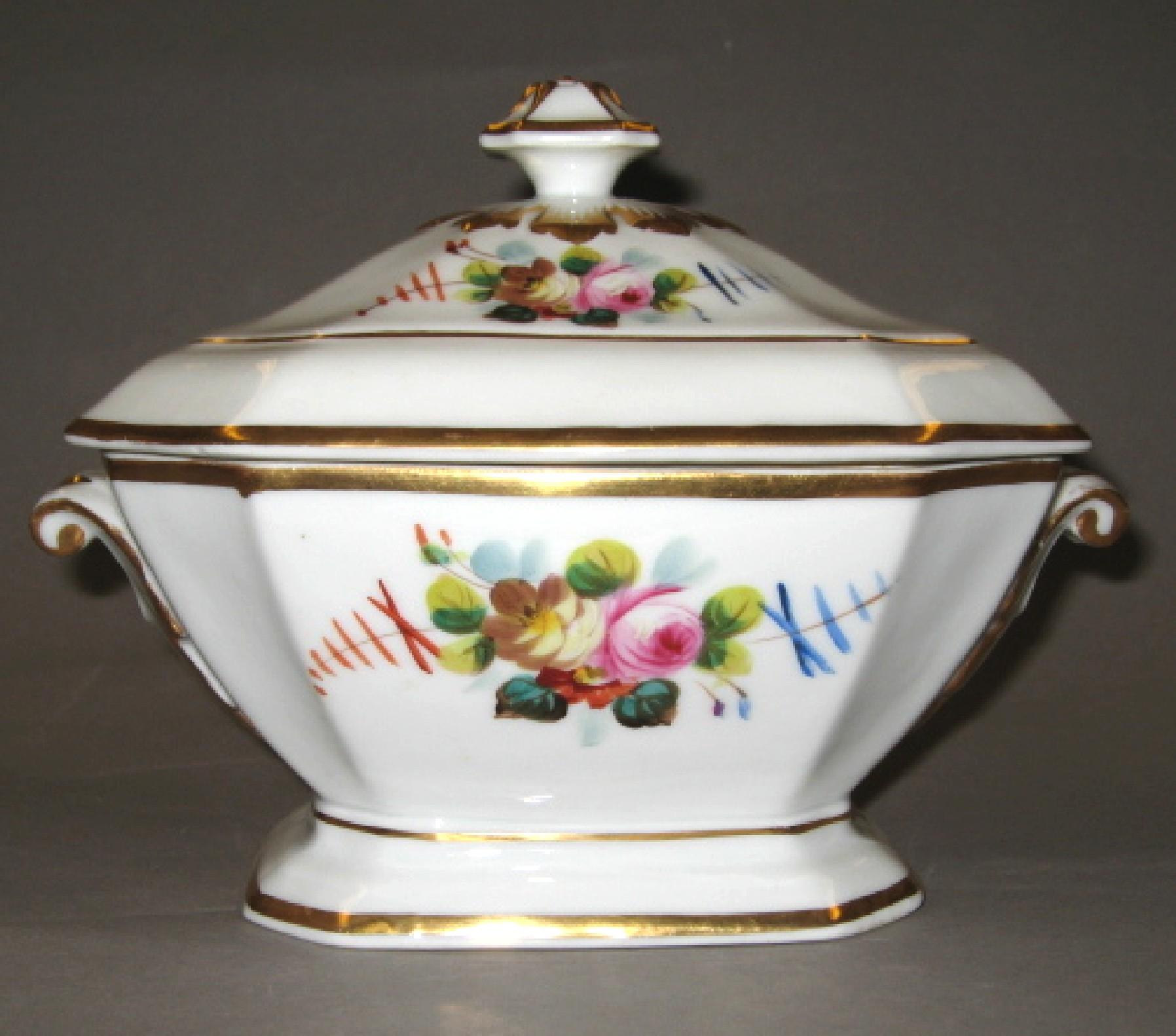 1969.0971.079 A, B French porcelain tureen