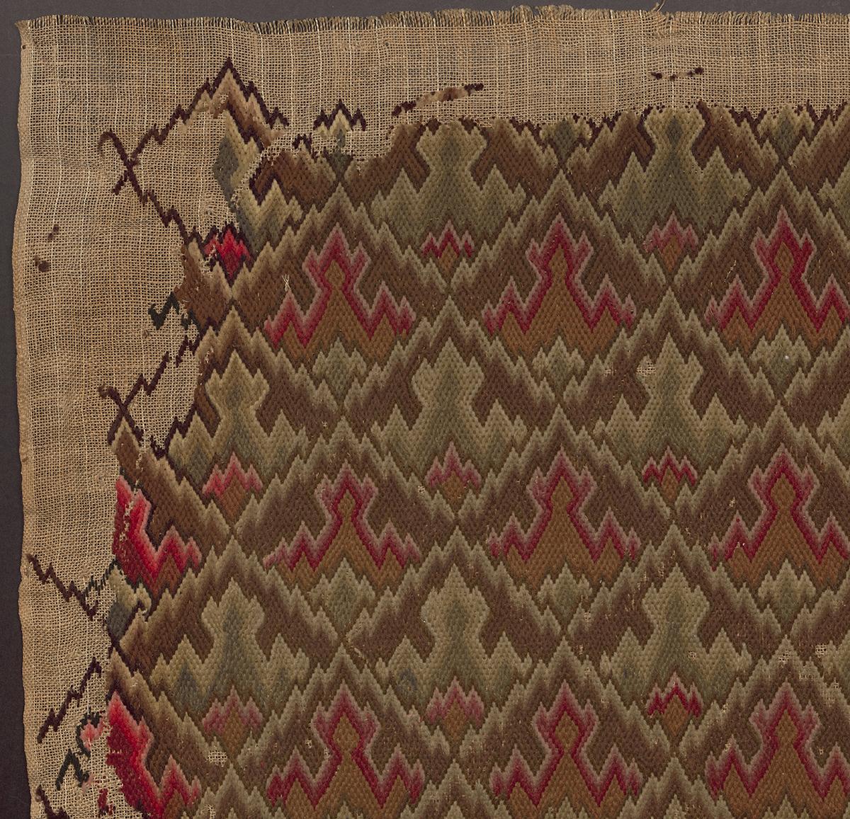 1969.0974 Seat Cover, Detail