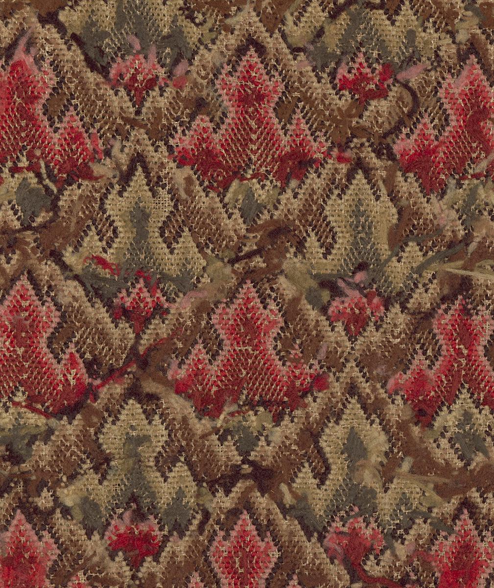 1969.0974 Seat Cover, Verso Detail 2