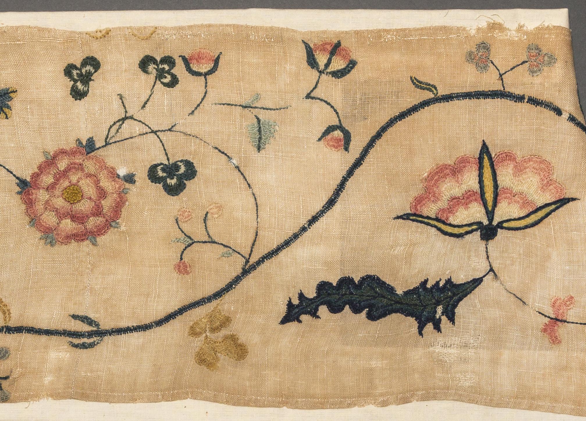 1969.1046 Bed hanging, detail 2