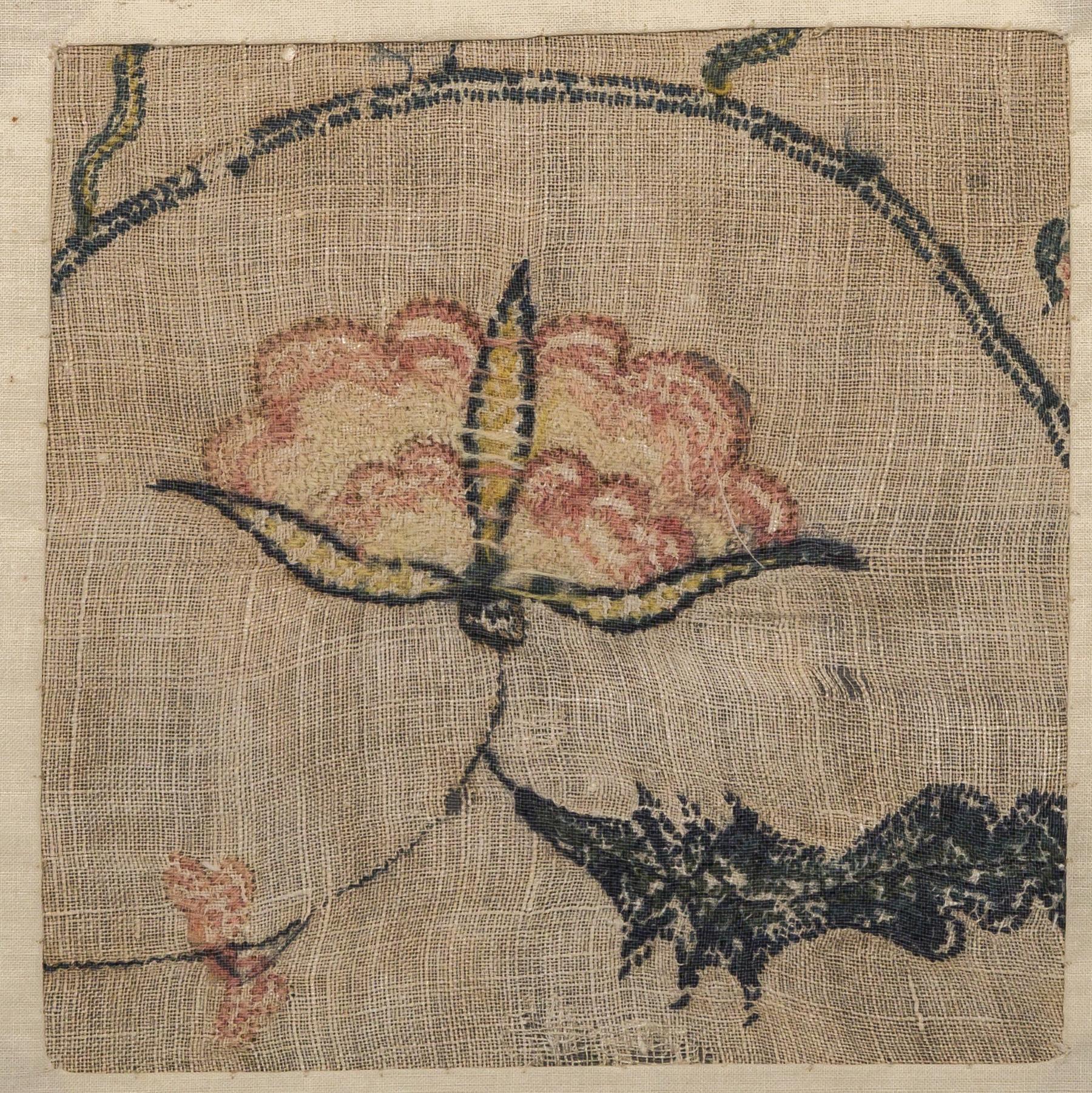 1969.1046 Bed hanging, detail 6