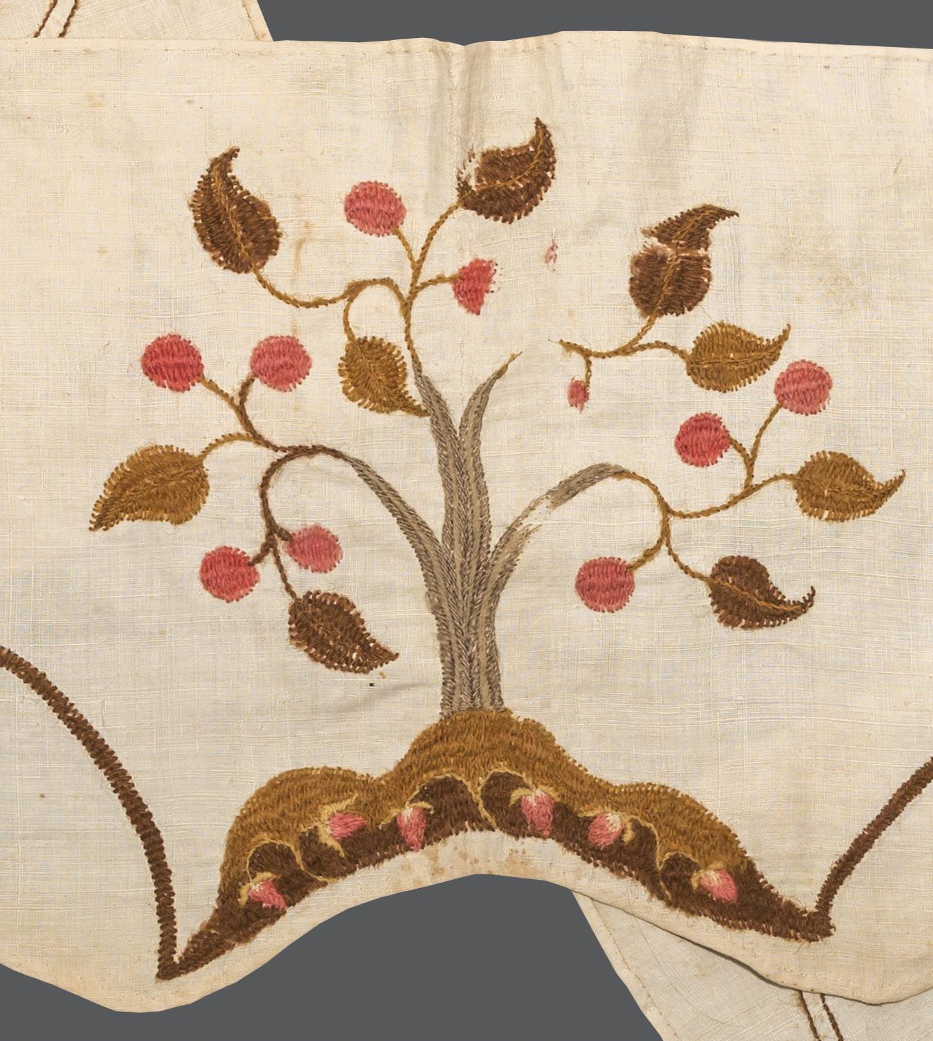 1969.1047 Bed hanging, detail 6