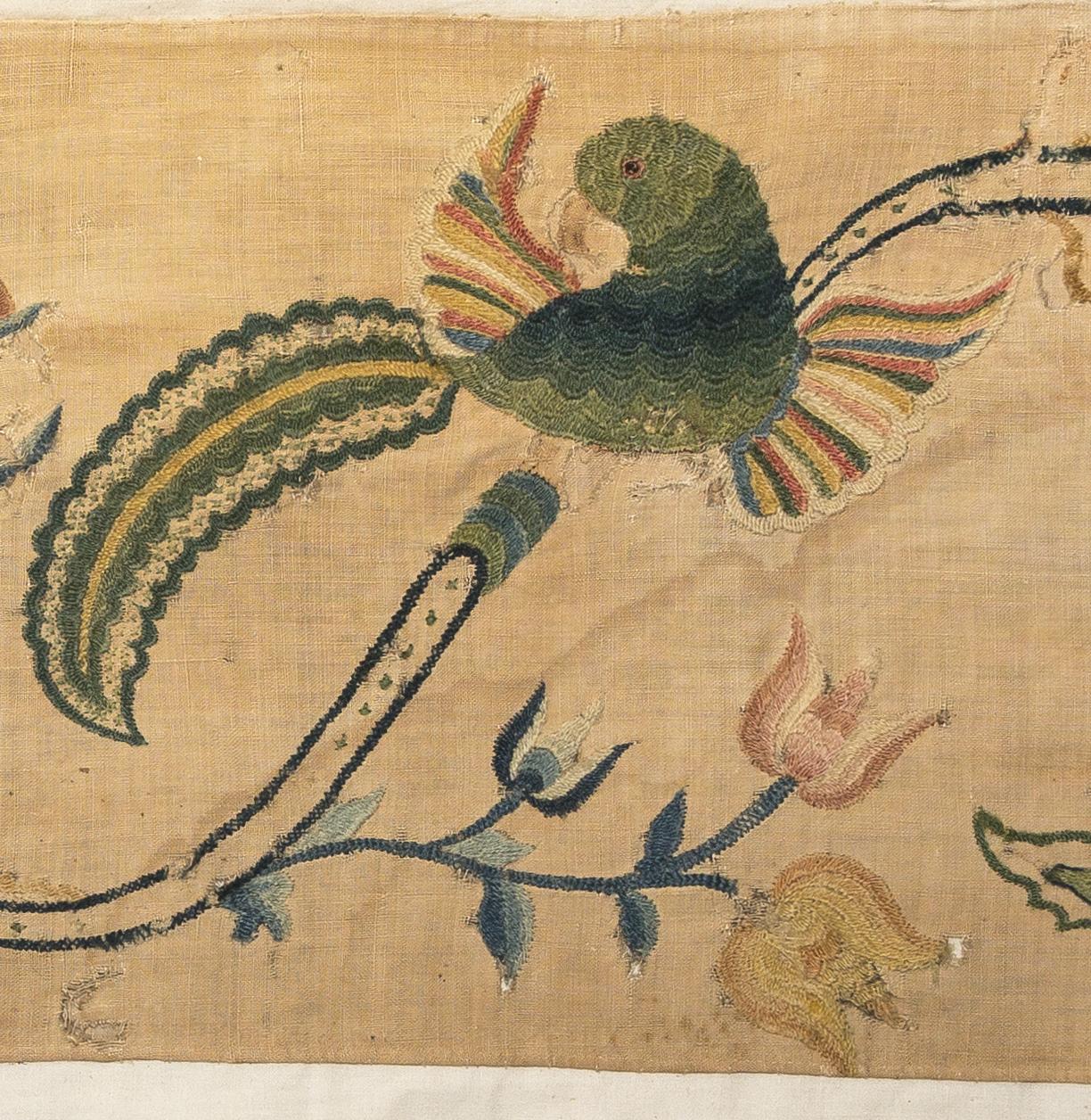 1969.1049 Textile, embroidered, detail 7