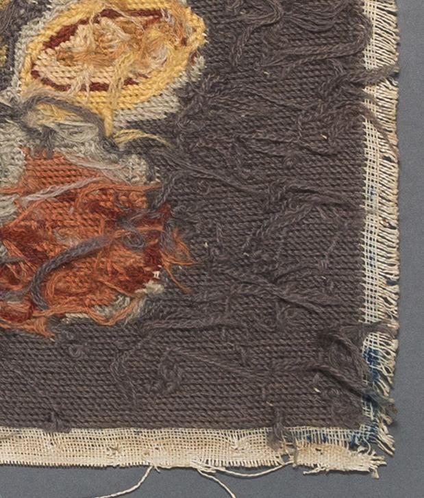 1969.1056 Chair seat cover, reverse, adjusted, detail 7