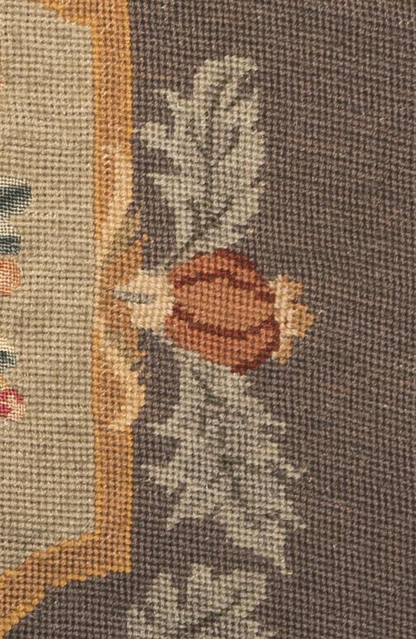1969.1056 Chair seat cover, detail 5