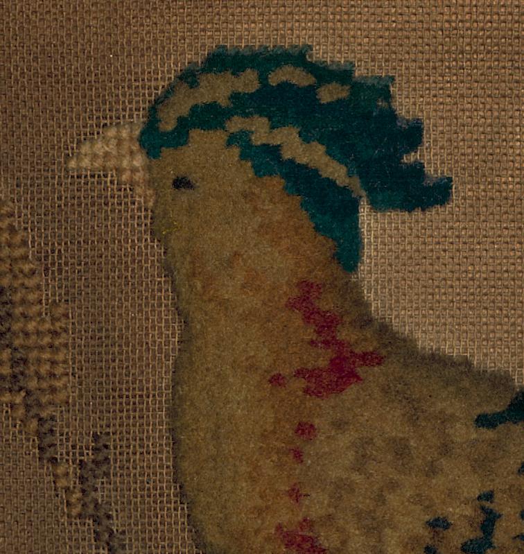 1969.1058 A Needlework Picture, Detail 2