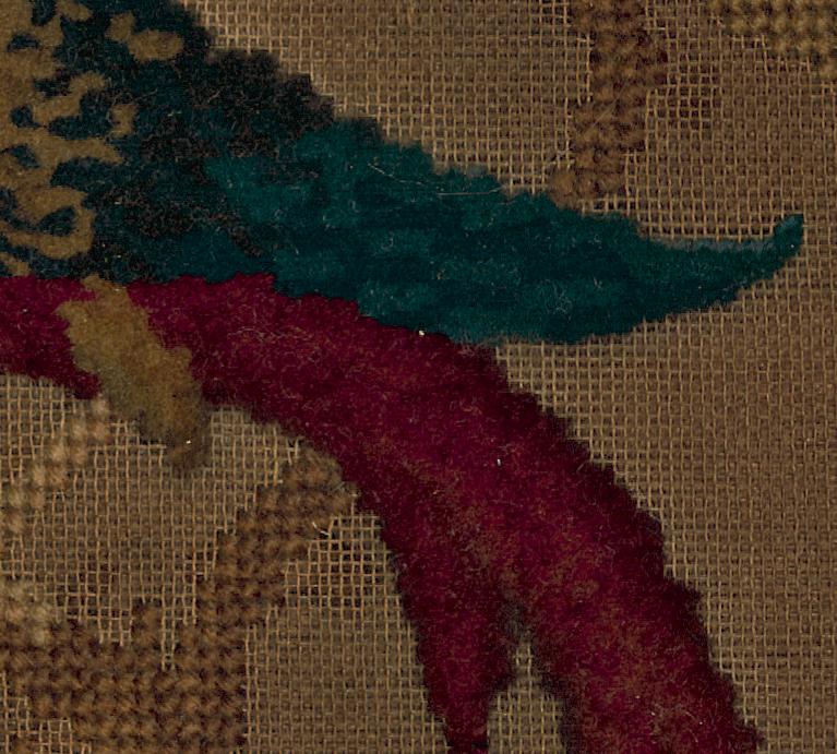 1969.1058 A Needlework Picture, Detail 3