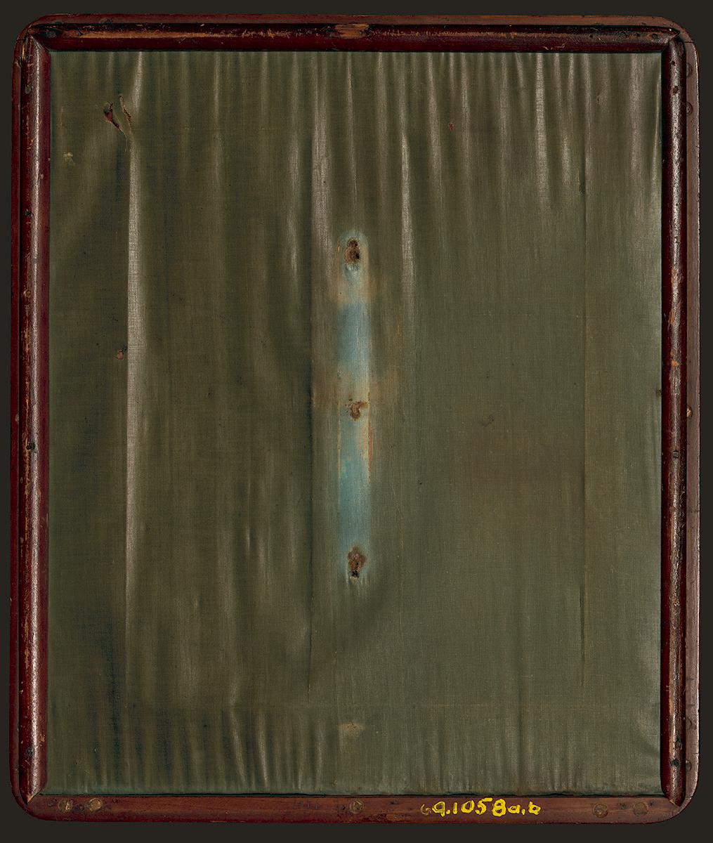 1969.1058 B Frame Verso
